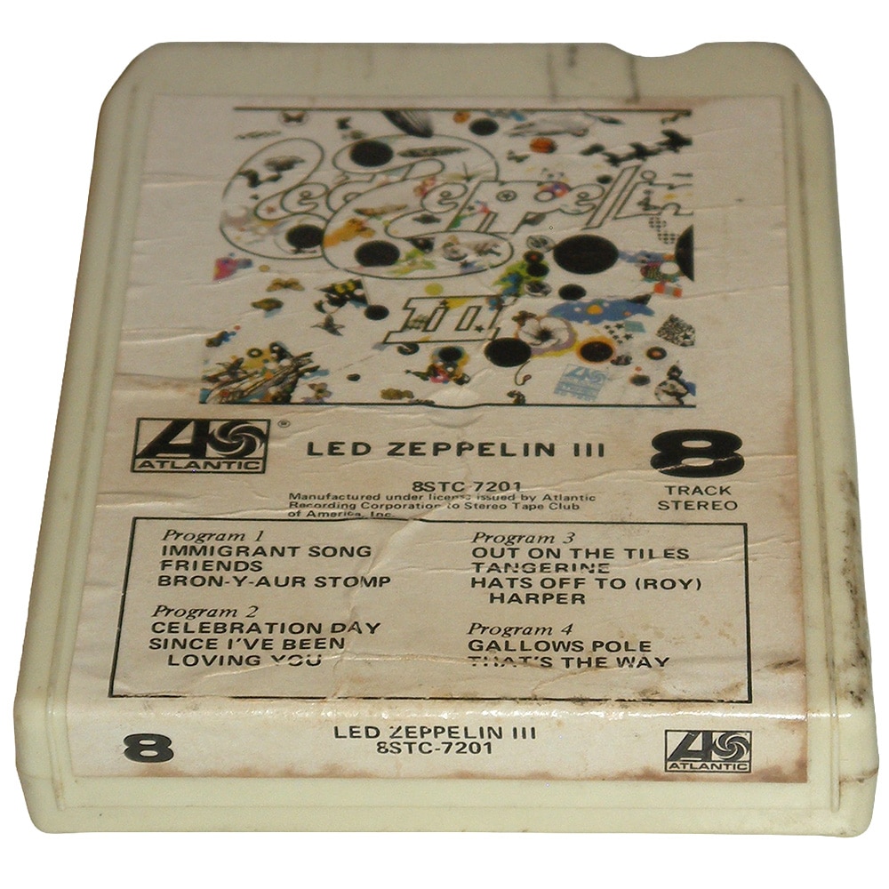 8-Track <br>Led Zeppelin III <br>USA (8STC-7201) - Image 2