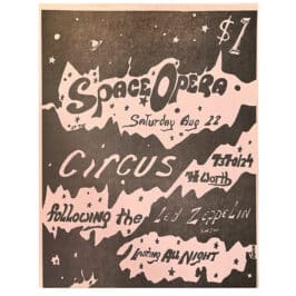 Concert Advertisement <br>1970.08.22 <br>FT Worth, TX (Handbill) #2