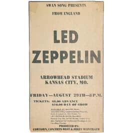 Concert Advertisement <br>1975.08.29 <br>Kansas City, MO (Ad)