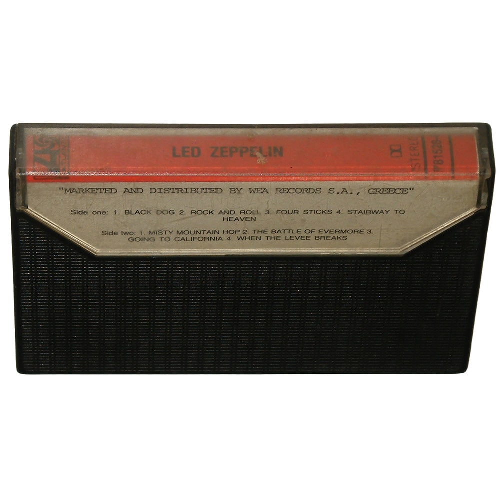 Cassette <br>Led Zeppelin IV <br>Greece (450008) #2 - Image 2