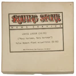 Reel to Reel (1976) <br>Rolling Stone, Robert Plant Interview (USA)