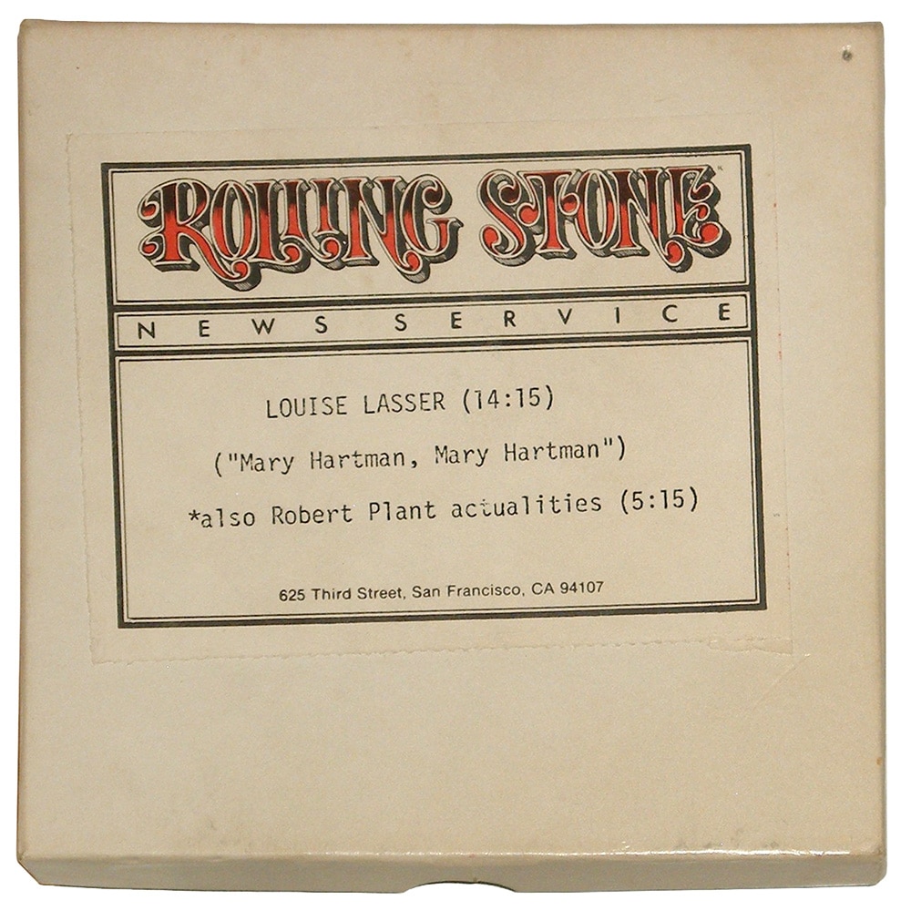 Reel to Reel (1976) <br>Rolling Stone, Robert Plant Interview (USA)