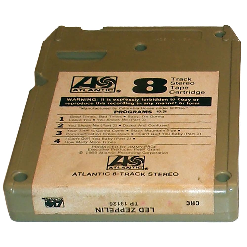 8-Track <br>Led Zeppelin <br>USA (TP 19126) CRC - Image 2