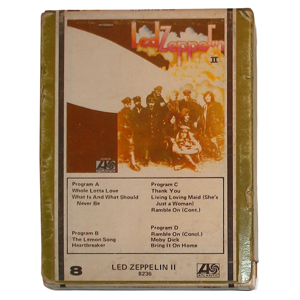 8-Track <br>Led Zeppelin II <br>USA (8236) #2