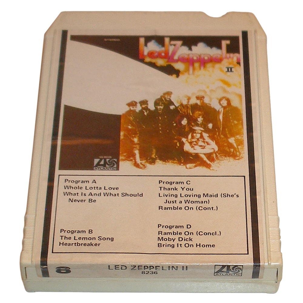 8-Track <br>Led Zeppelin II <br>USA (8236) #2 - Image 3