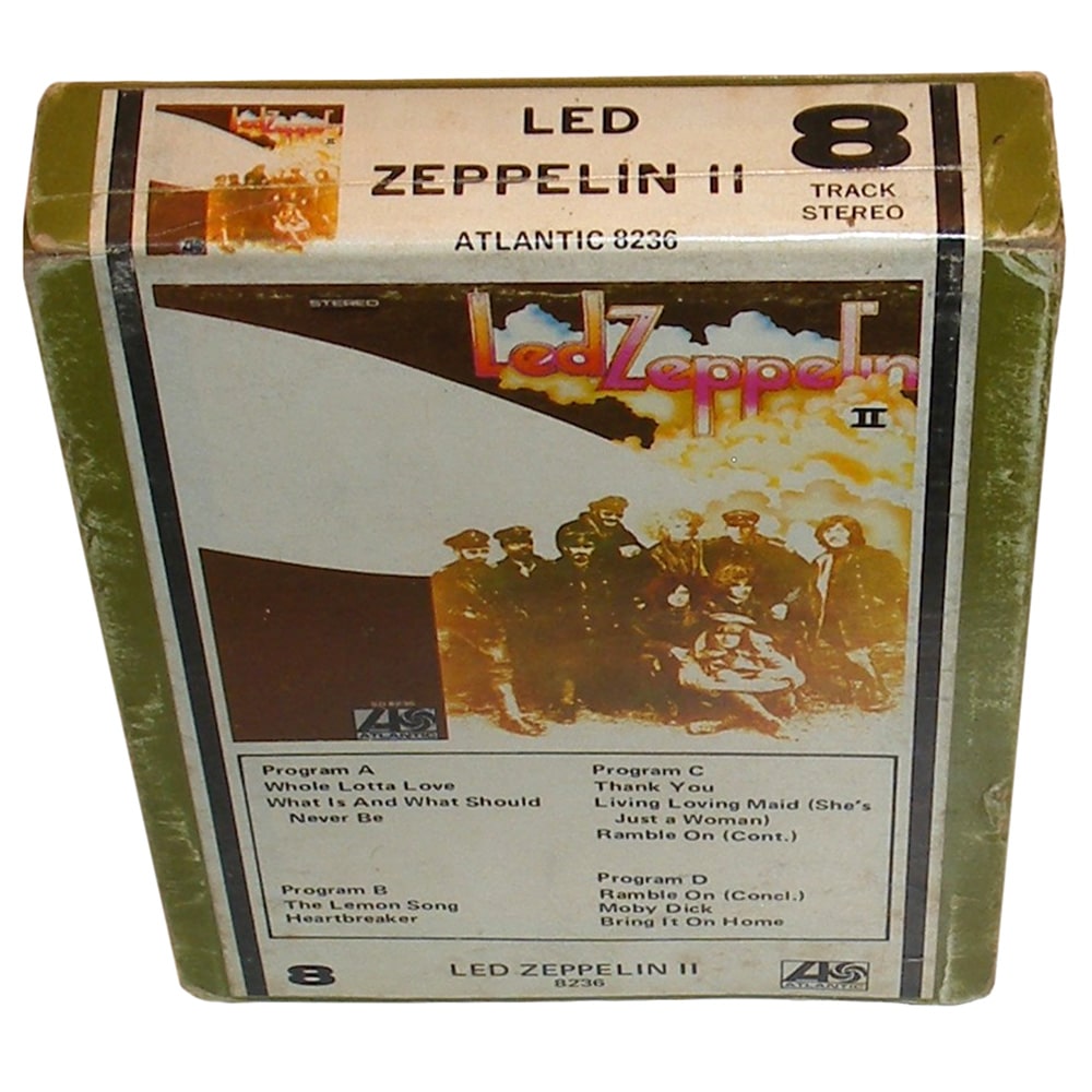 8-Track <br>Led Zeppelin II <br>USA (8236) #2 - Image 2