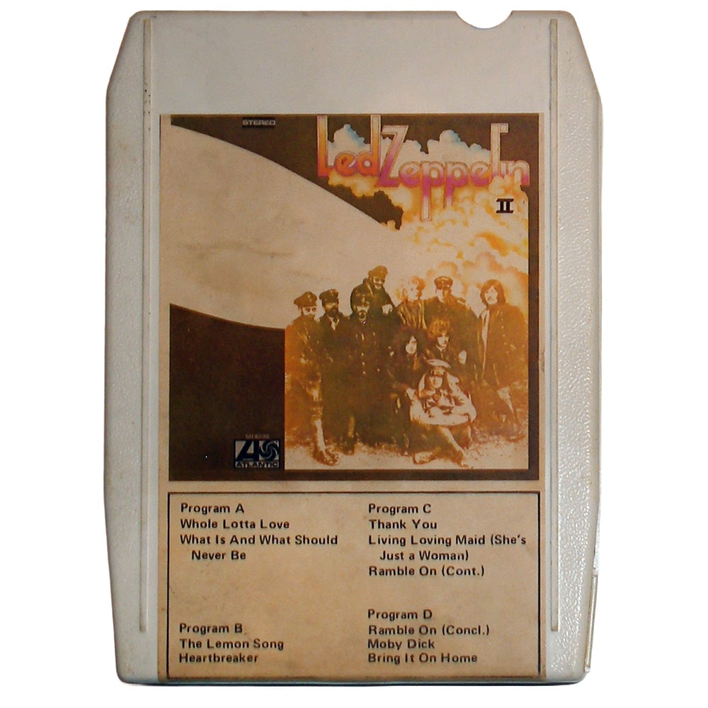 8-Track <br>Led Zeppelin II <br>USA (8236) #4