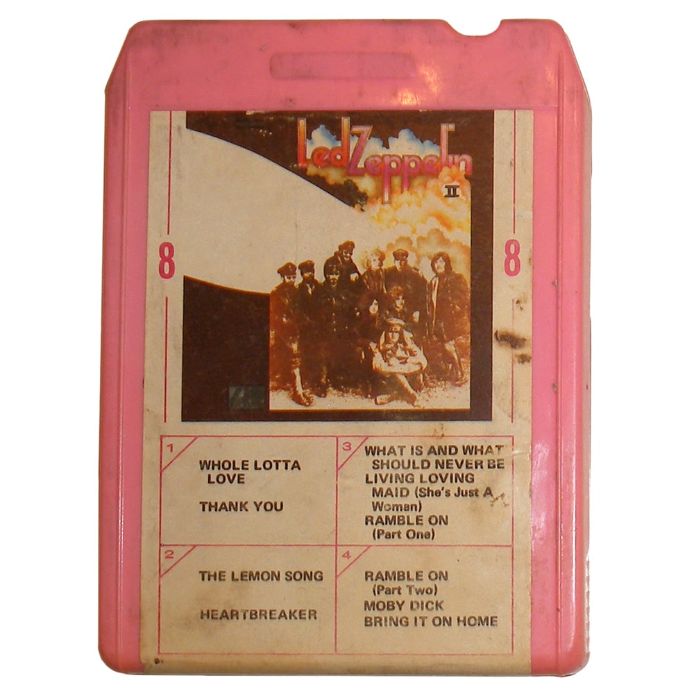 8-Track <br>Led Zeppelin II <br>USA (M 88236) #5