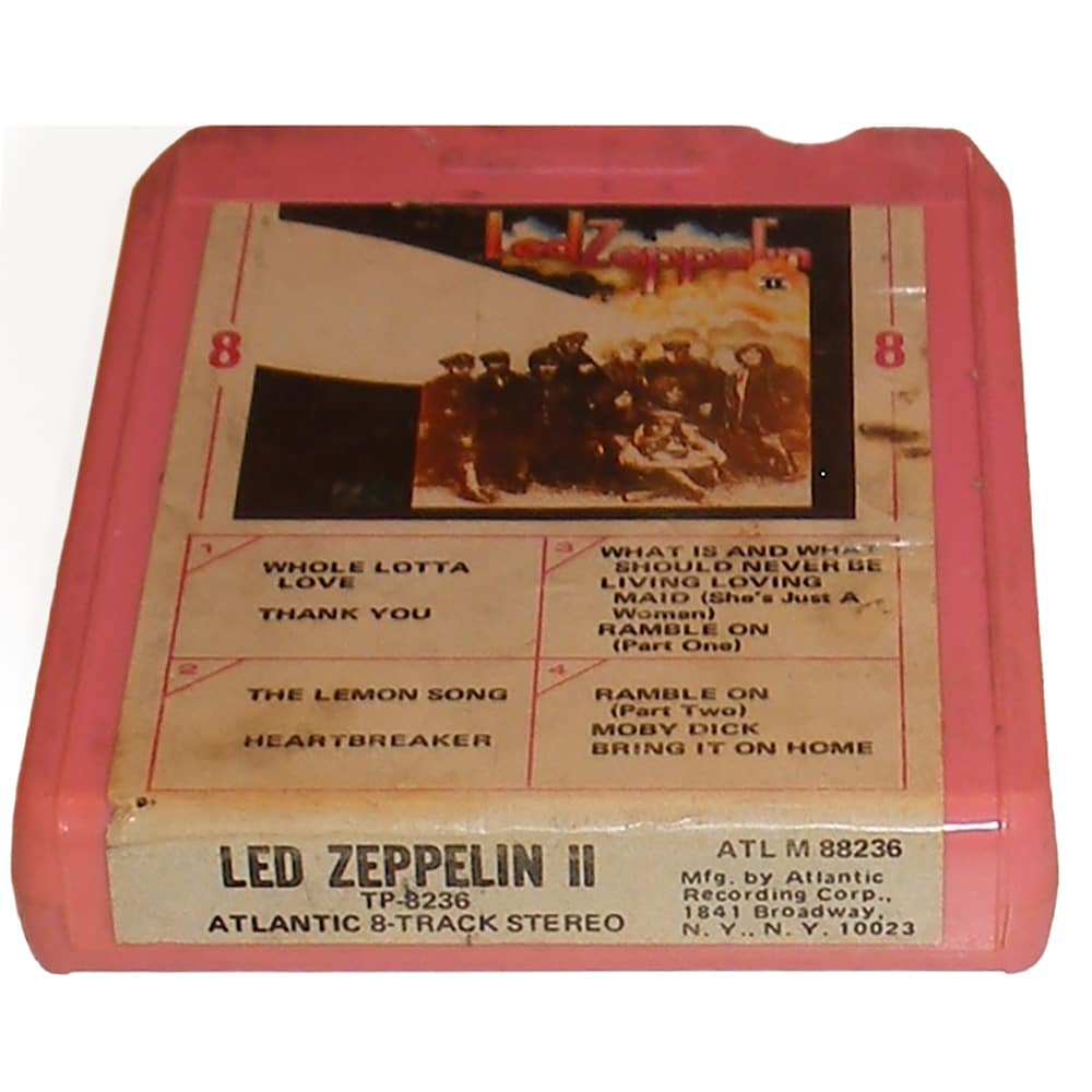 8-Track <br>Led Zeppelin II <br>USA (M 88236) #5 - Image 2