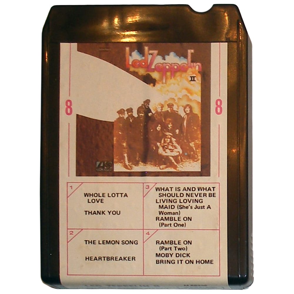 8-Track <br>Led Zeppelin II <br>USA (M 88236) #1 - Image 3