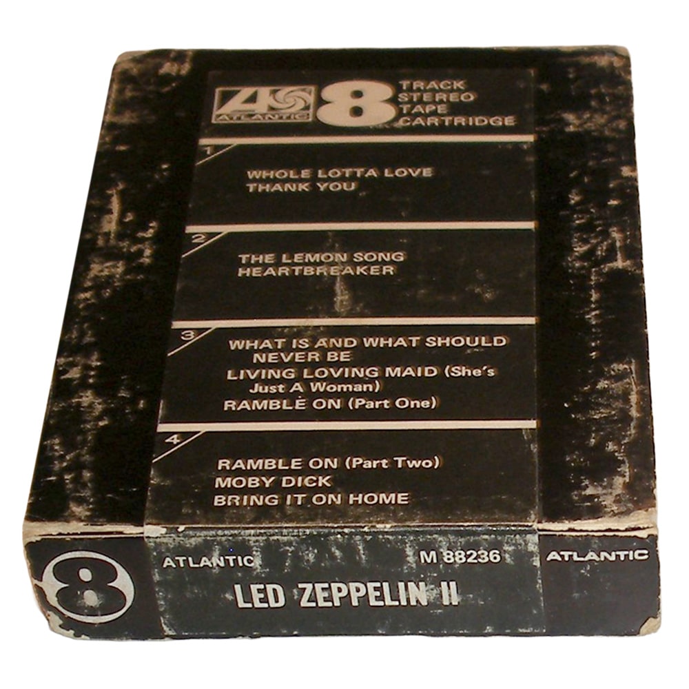 8-Track <br>Led Zeppelin II <br>USA (M 88236) #2 - Image 2