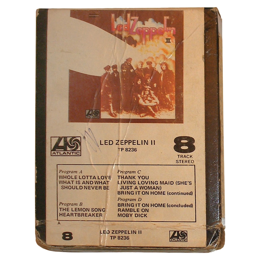8-Track <br>Led Zeppelin II <br>USA (TP 8236) #2