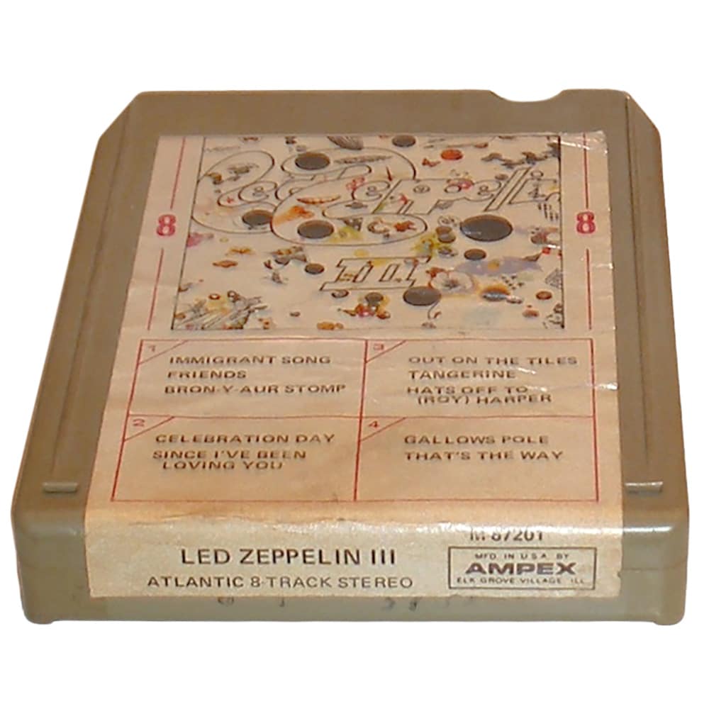 8-Track <br>Led Zeppelin III <br>USA (M 87201) #2 - Image 2