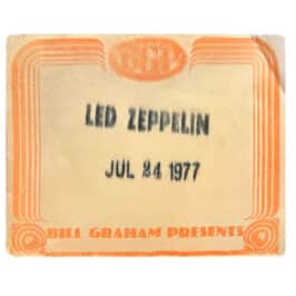 Concert Pass <br>1977.07.24 <br>Oakland